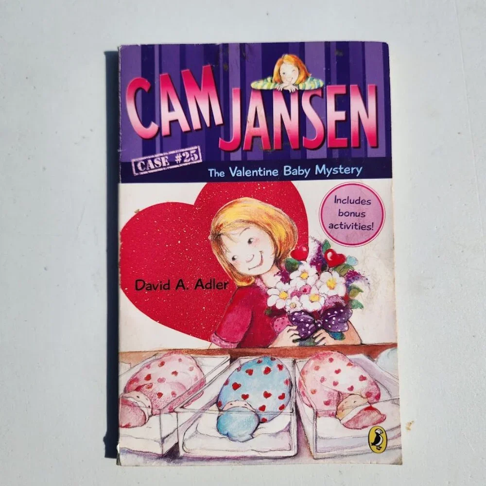 5 Book Bundle Lot Set Scholastic Chapter Books Cam Jansen by David A. Adler Youn